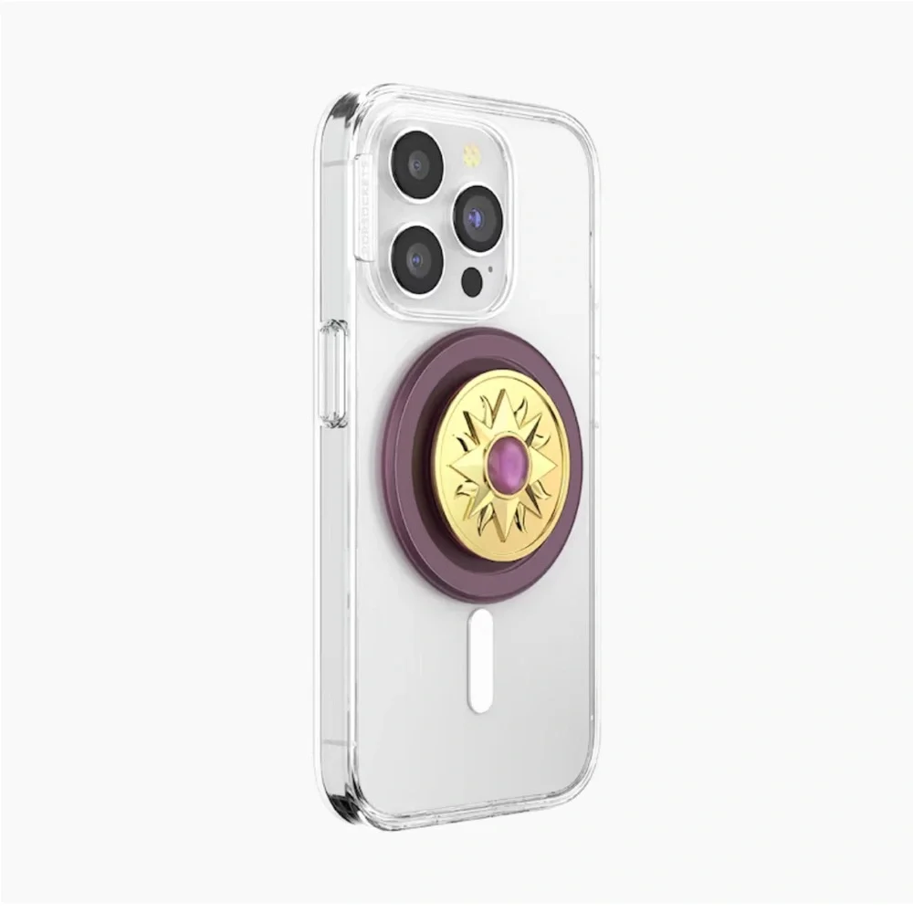 Enamel Sun Jewel Mauve MagSafe PopGrip PopSocket